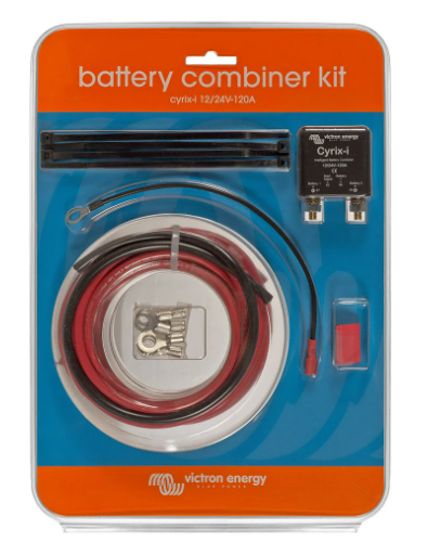 VICTRON - Cyrix-ct 12/24V-120A Battery Combiner Kit Retail
