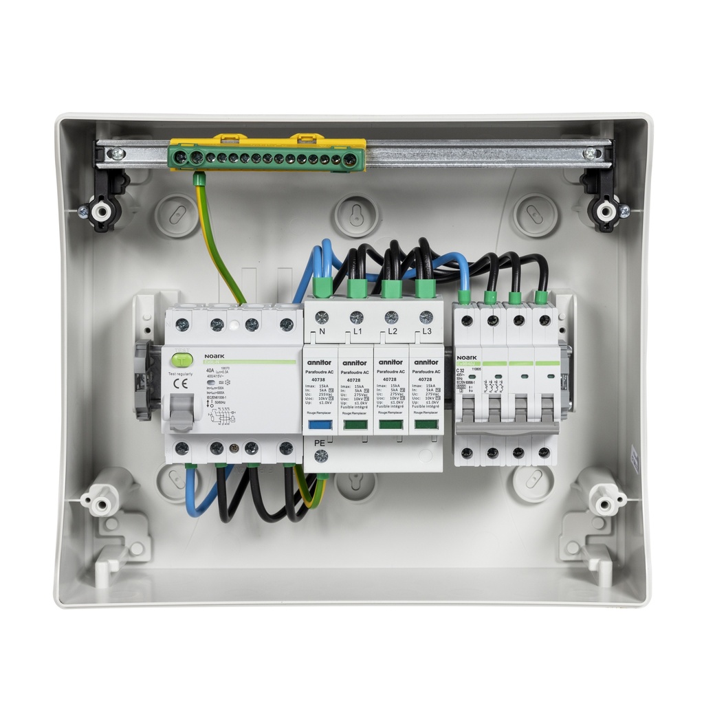 MADEnR - Coffret PV AC 15/17kW triphasé – 300mA – C32