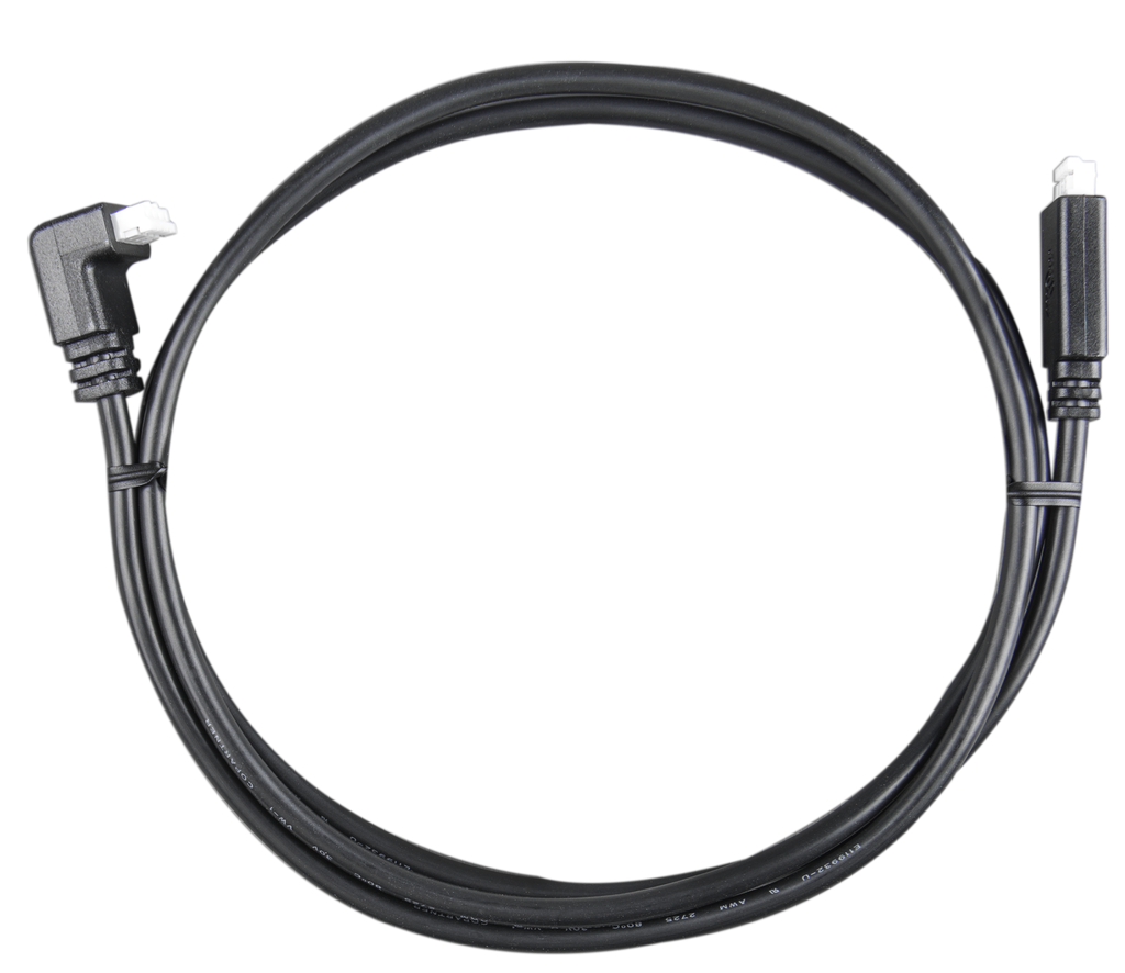 VICTRON - VE.Direct Cable 5m (one side Right Angle conn)
