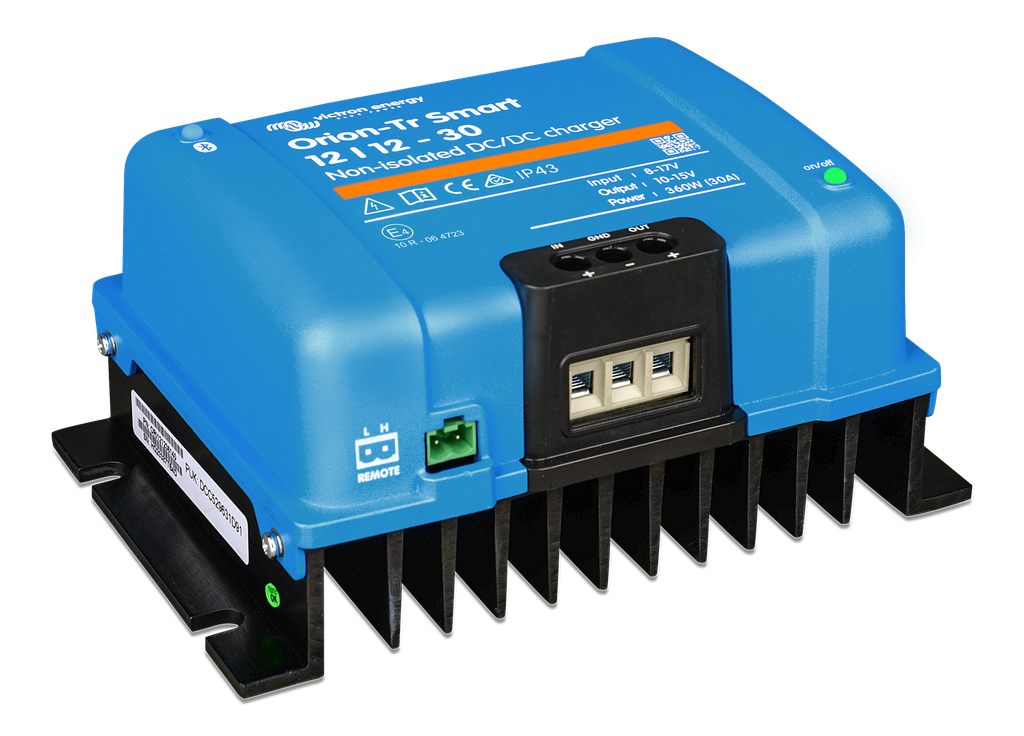 VICTRON - Orion-Tr Smart 12/12-30A (360W) Non-isolated DC-DC charger