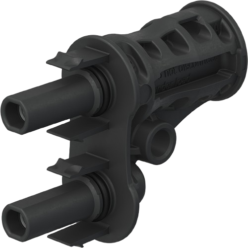 STÄUBLI - Connecteur “Y” MC4 EVO2 (-) Douille de dérivation PV-AZB4-EVO2-UR - IP68 - Max 60A