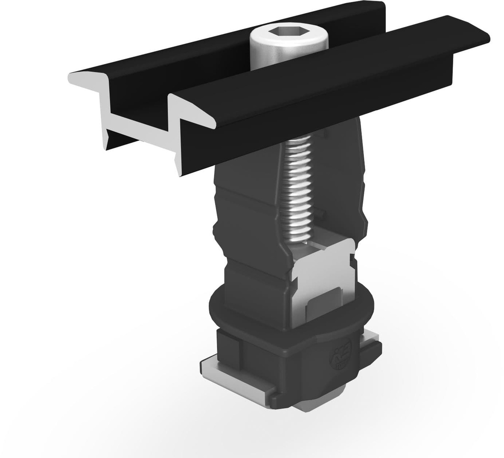 K2 - Etrier Intermédiaire Noir Universel Clamp MC Black - 25-40 - Hauteur de cadre entre 25 et 40mm