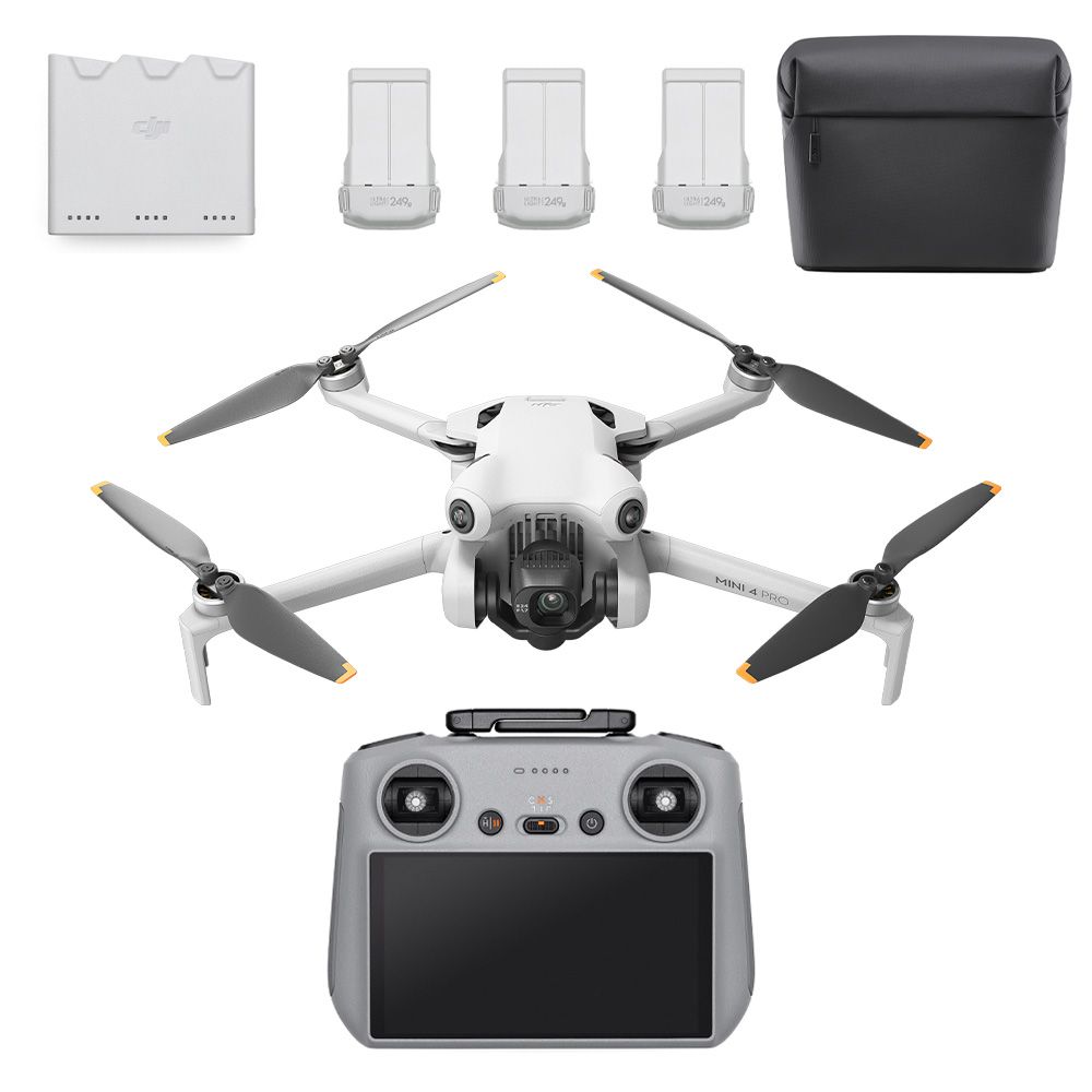DJI - DJI DRONE Mini 4 Pro Fly More Combo (DJI RC 2) (GL)