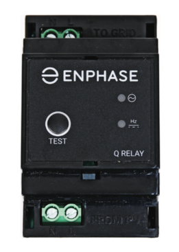 ENPHASE QRELAY MonophaséJusqu’à 15 micro-onduleurs Enphase IQ-7/IQ8 ou 12 micro-onduleurs Enphase IQ-7+/IQ8
