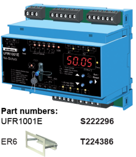SMA - 204707-00.01- Relais de découplage Ziehl UFR1001E pour Sunny Tripower CORE2 