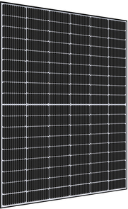  DMEGC - Module 415Wc avec bilan carbone CRE4 550 KG - Cadre noir - Fond blanc - Dimensions 1722 x 1134 x 30 mm