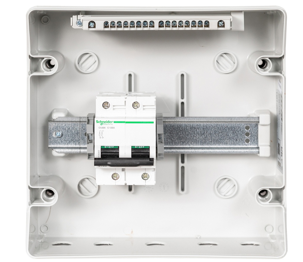 MADEnR - COFFRET DC BOX-BAT 125A 48VDC