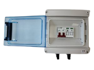 TECHNIDEAL - Coffret de protection DC monophasé, 0-5kWc - Parafoudre DC - 25A - 2 string - 1 MPPT - 600V (technideal)