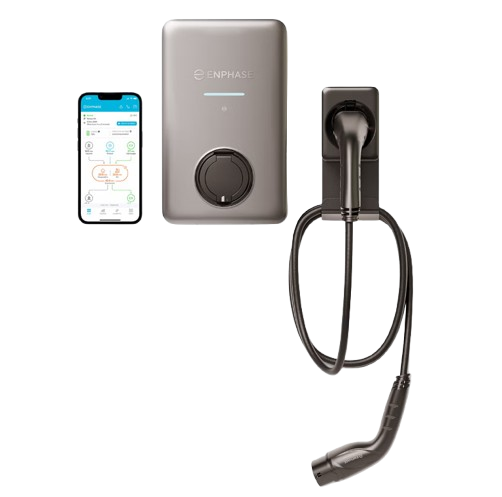 ENPHASE - Borne de recharge IQ EV Charger 2 (triphasé/monophasé avec prise).