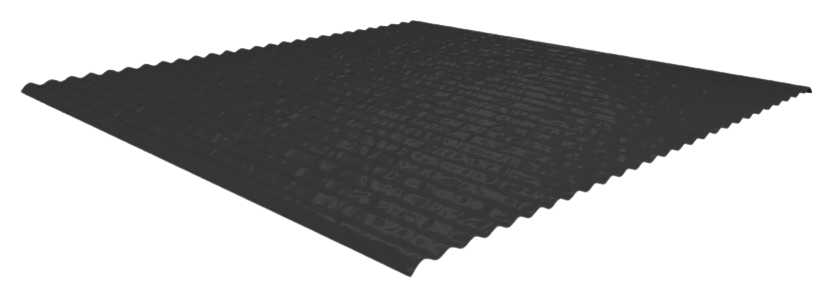 K2 - SingleHook FlatTile sheet metal - ANTHRACITE