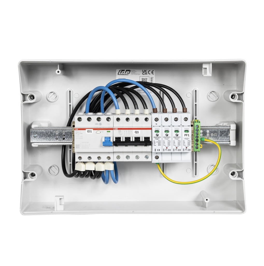 TECHNIDEAL - Coffret de protection AC pour un onduleur 33-36kw triphasé