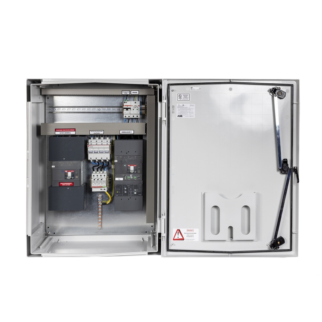 TECHNIDEAL - Coffret de protection AC pour un onduleur de 125kW triphasé