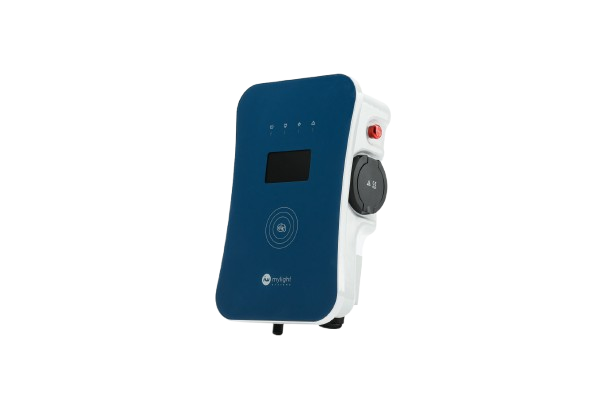 MYLIGHT150 - MyCharger - Borne connectée, solaire, rapide et intelligente