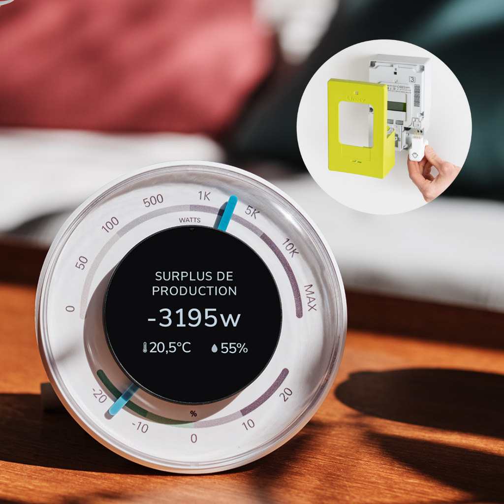 ECOJOKO - Afficheur ecojoko et sa clé Linky