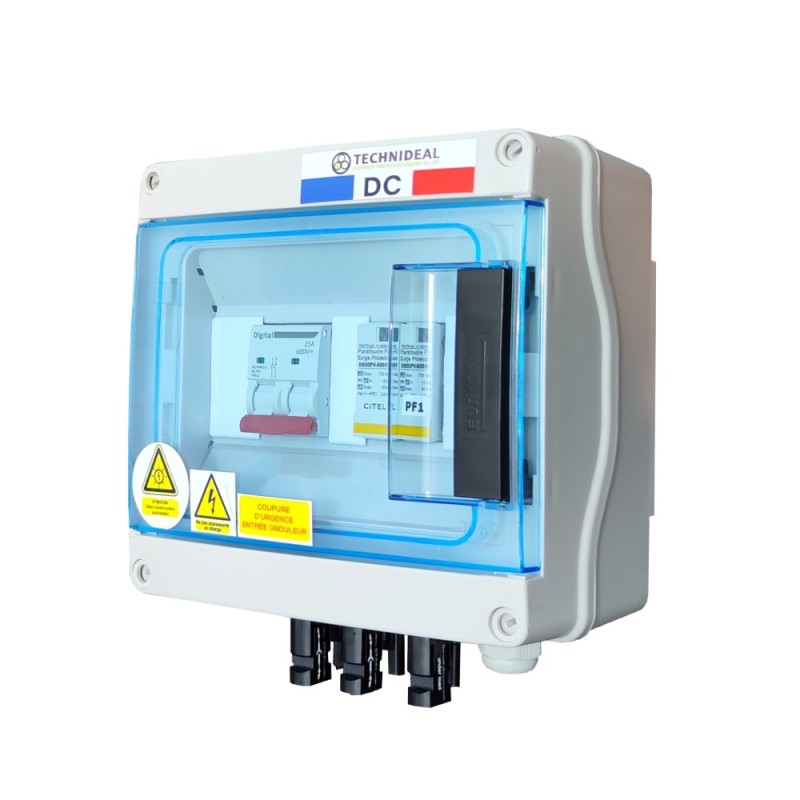 TECHNIDEAL - COFFRET DC BOX-BAT 315A 110VDC + FUSIBLE 315A