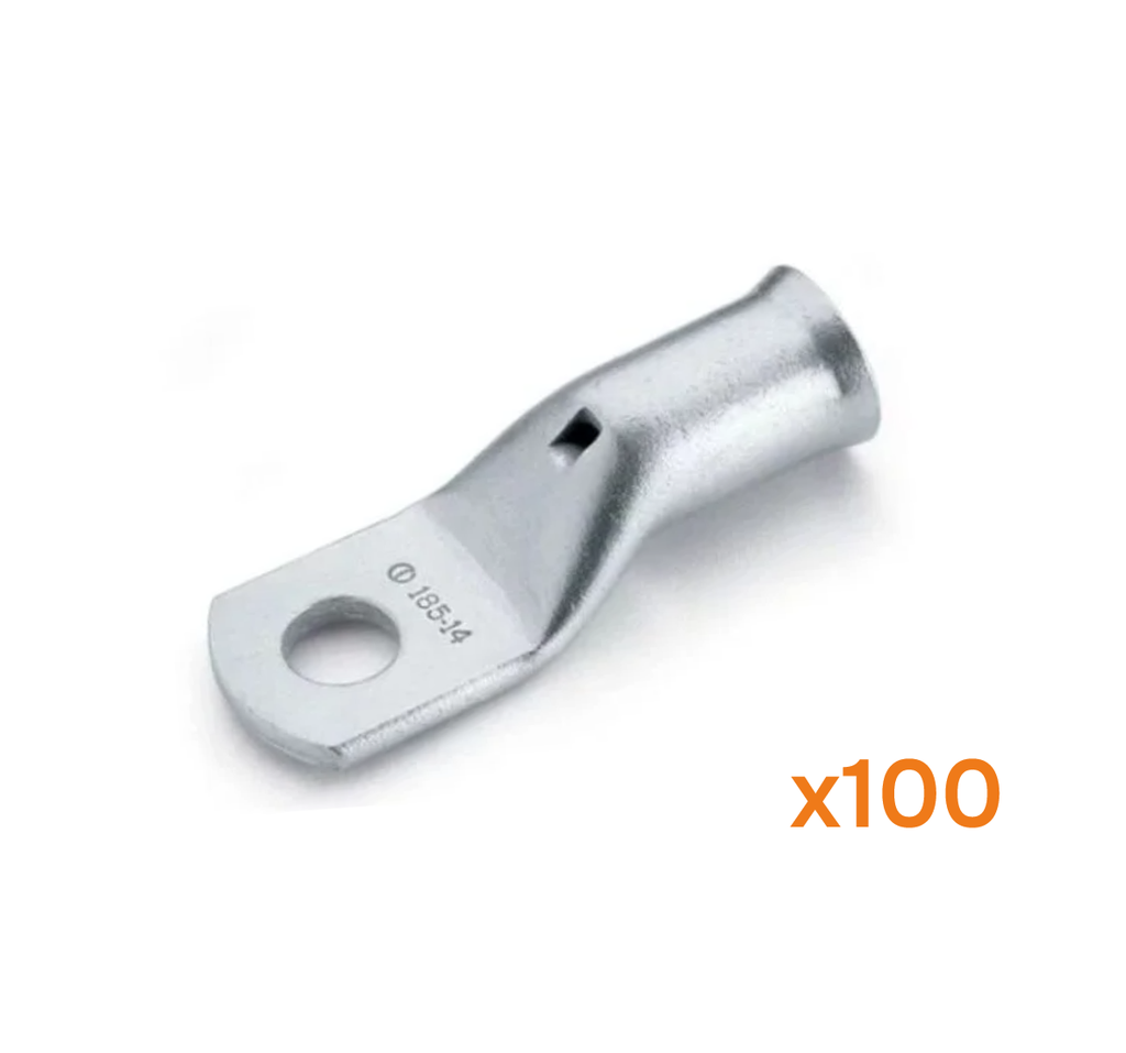 COSSE TUBULAIRE - CUIVRE NFC 20-130 - SECTION - 10mm² - diam. 6mm (100 pcs)