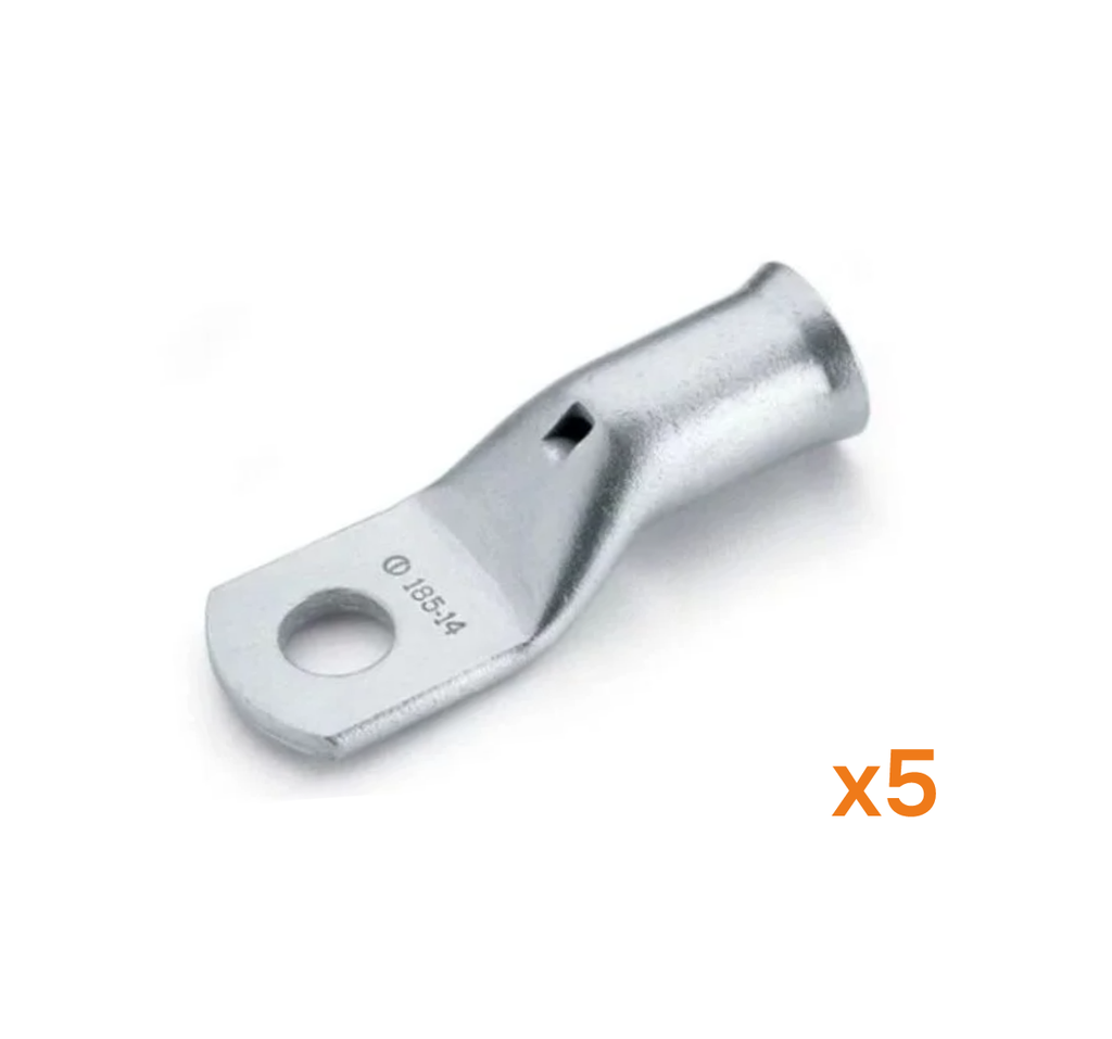 COSSE TUBULAIRE - CUIVRE NFC 20-130 - SECTION - 300mm² - diam. 16mm (5 pcs)