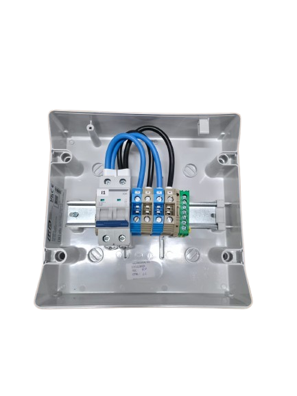 TECHNIDEAL - Coffret AC monophasé PLUG AND PLAY - NF C15-100