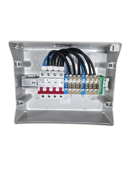 TECHNIDEAL - Coffret AC triphasé PLUG AND PLAY - NF C15-100