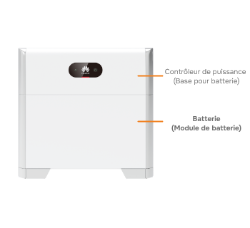 HUAWEI - Batterie 5KW - LUNA2000 Smart string ESS - uniquement compatible avec les LUNA2000-10KW-C1