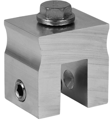 K2 - Snap Seam Clamp CF:x SolidRail - Pince pour couverture en tôle à joint debout double - SolidRail