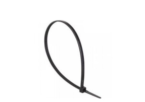 Collier de câblage - 382 x 7,8 mm noir résistant aux UV x 100 pcs