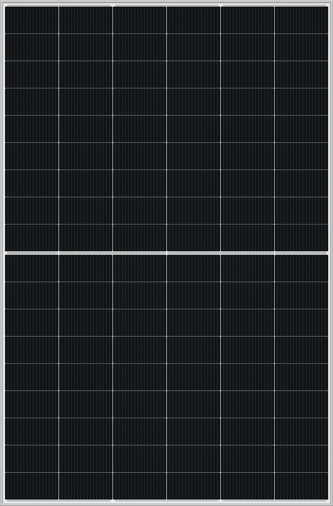 DMEGC - Module Léger 455Wc - N-TYPE - Bilan carbone PPE2 - Mono-verre - Cadre noir Fond blanc - 108 cellules - Dimensions 1762 x 1134 x 30 mm - Connecteur MC4 Evo 2 1500V
